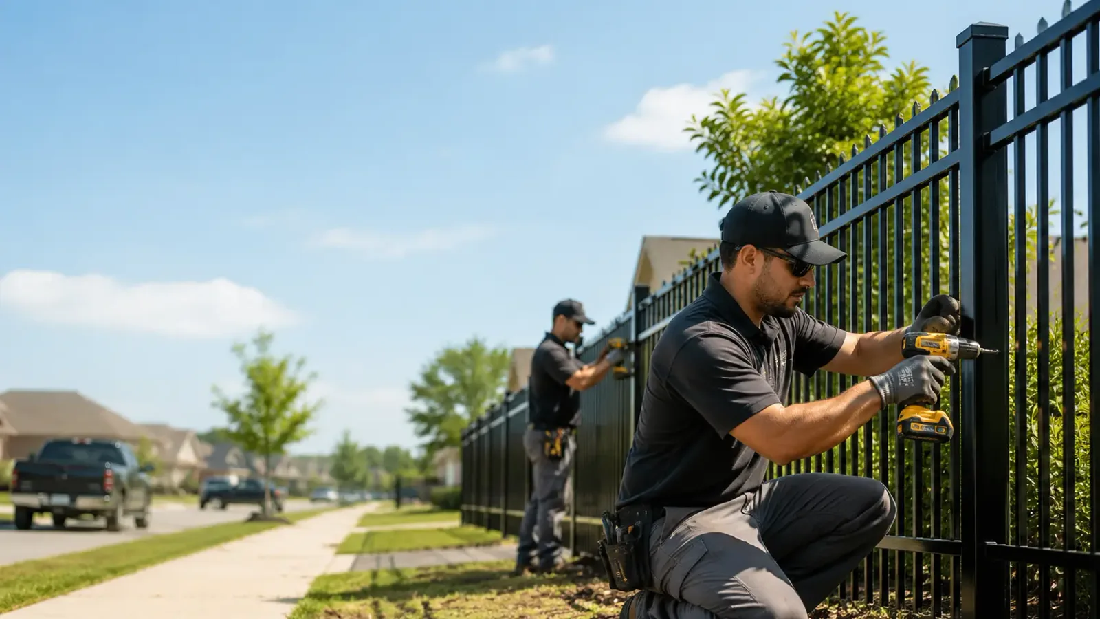 Metal Fence Installation in Belleville, NY